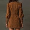 Women's Fashionable Long-sleeved Elegant Dress
