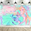 Anime Costume Style Photo Zone Background, Room Decor, Bedside Decor, Poster, Birthday Decoration, Photoshoot Background