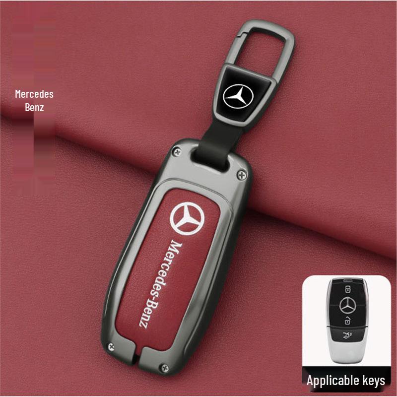 Mercedes Key Case for E300L, C260L, GLC300L, C200L, A200L, GLA, GLB, GLE Models