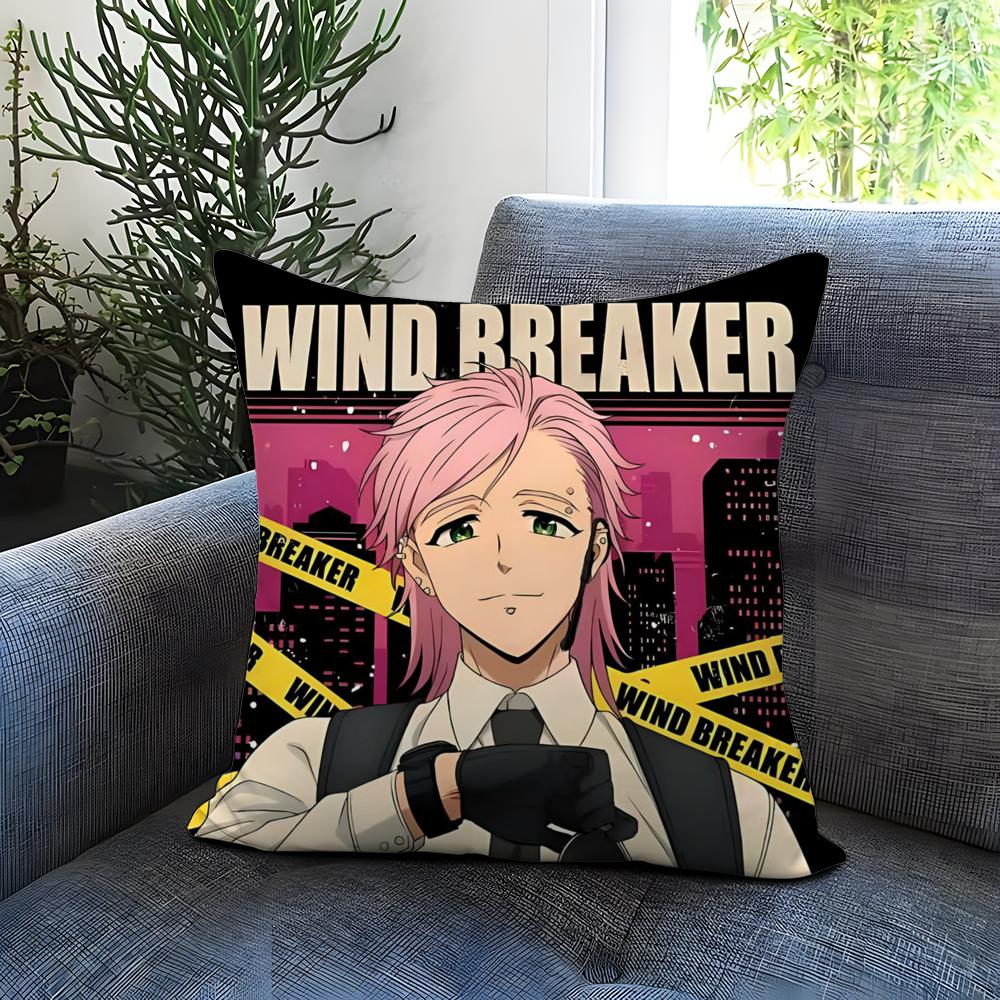 W-Wind Breaker Cushion Cover Comfortable Reversible Pillow Cover Ideal for Car Sofa Bedroom & Beyond