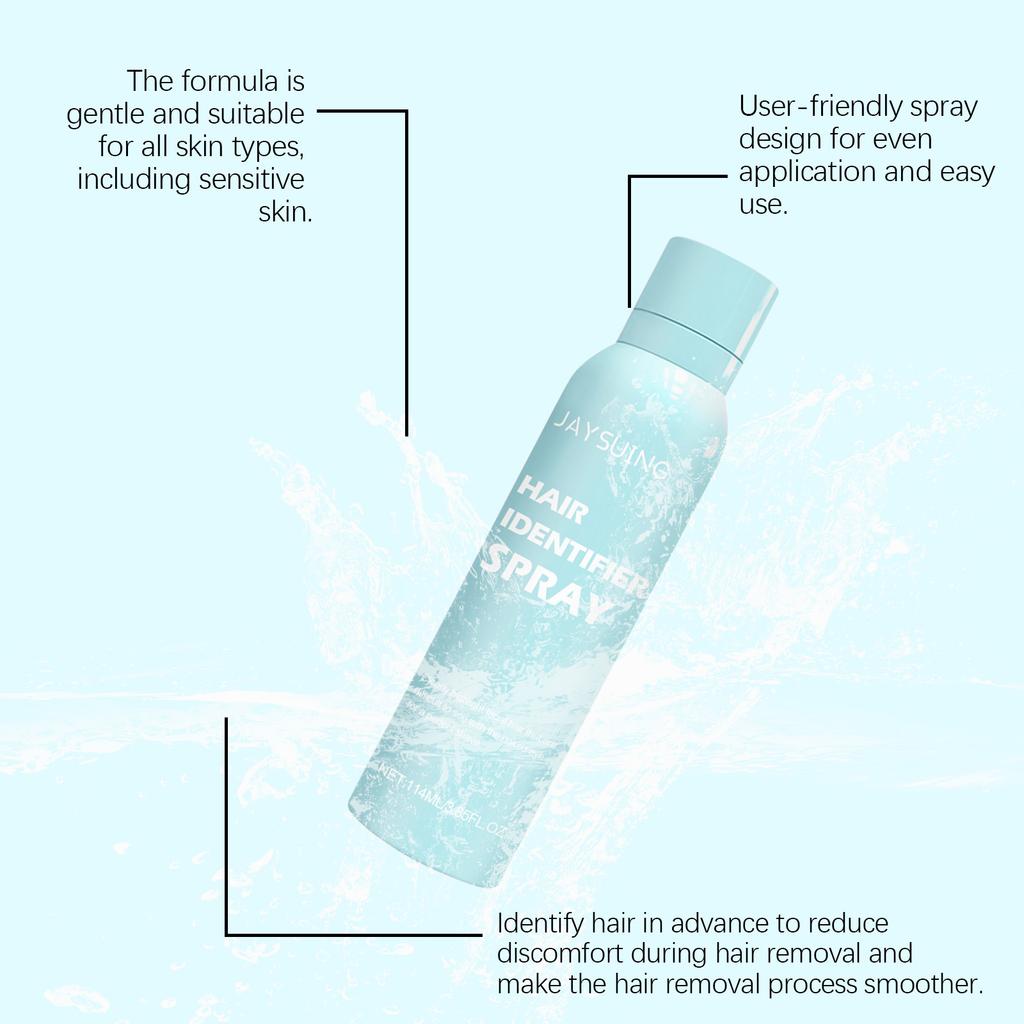JAYSUING Skin and Hair Identification Spray Cleansing, Mild and Refreshing Spray for Transparent Skin, Smooth Hair