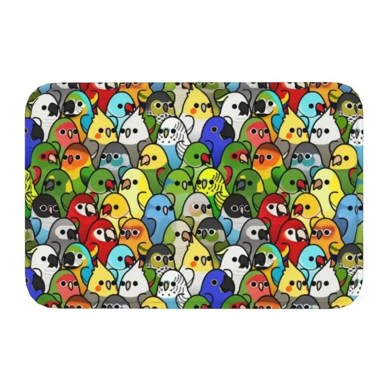Cute Cartoon Chick Floor Mat - Fun and Colorful Design for Home Entrances, Perfect for Kids' Rooms and Farmhouse Décor