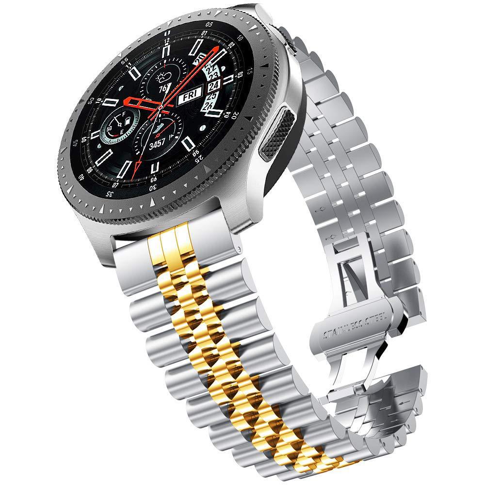 22mm Metal Strap for Huawei Watch Titanium GT6 GT5 GT4 GT3 Pro 46mm Stainless Steel Bracelet for Amazfit GTR 4 3 2 Balance Stratos 2 3