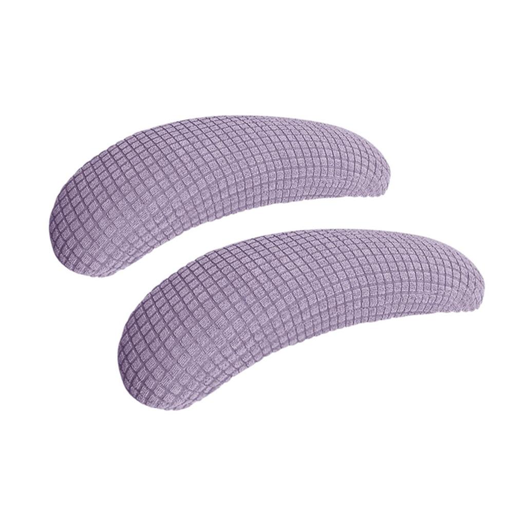 1pair Office Chair Armrest Cover Removable Stretchable Washable Waterproof Fabric Elastic Half Pack for Computer Chair Slipcover Armrest