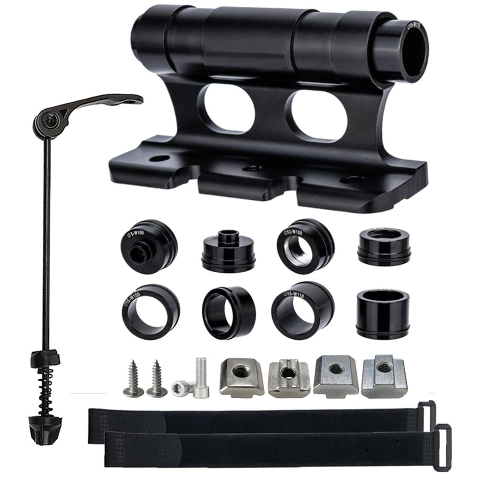 

Bicycle Front Fork Mount Bracket Car Roof Bike Fixing Rack Quick Release CarTop Bicycle Front Fork чёрный