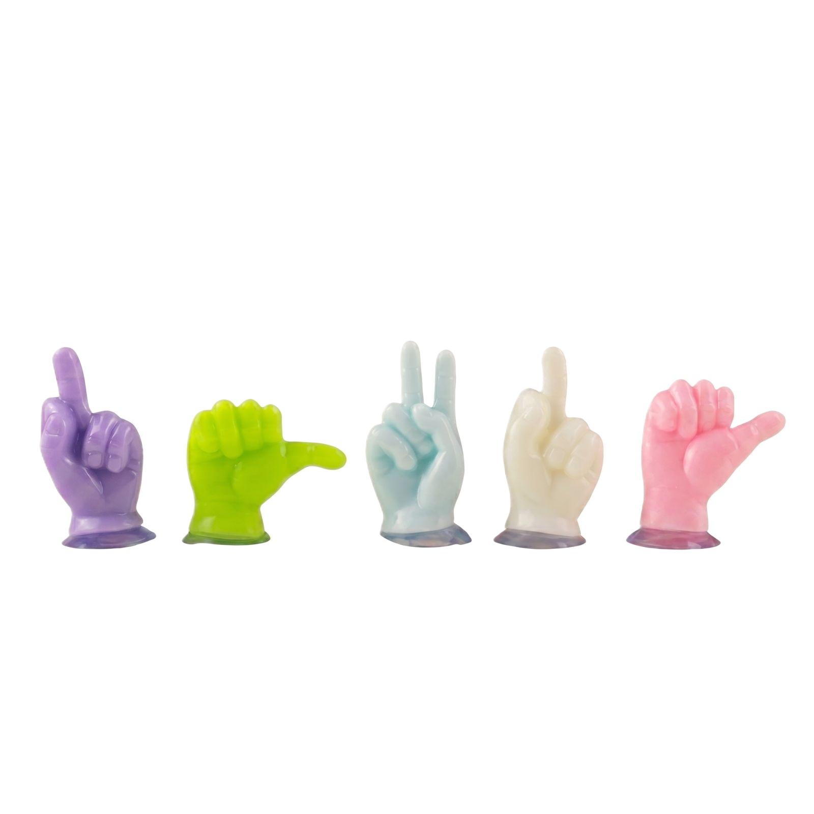 

Slow Rebound Stress Relief Toys Hand Shape Squishy Sensory Fidget Toys Soft PU Foam Durable Material for Anxiety and Focus One Size