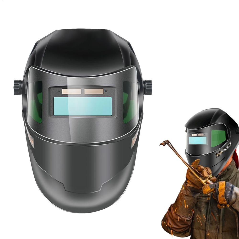 Сварочная маска с автозатемнением Профессиональная сварочная защита Маска для лица для пайки Для ремонтников сельскохозяйственной техники Проекты по скульптуре