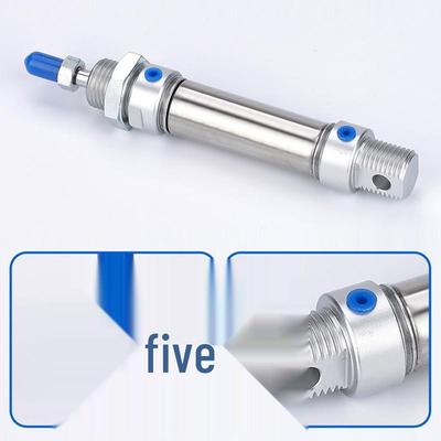 Corrosion Resistant Stainless Steel Pneumatic Cylinder 16-40mm/50-150mm