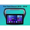 Car Radio MP5 Player Panel Fascia 9 Inch for 2015 FORD ESCORT 2Din Stereo Player Install Surround Panel Dash Kit GPS Frame