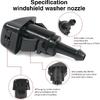 OTUAYAUTO Windshield Washer Nozzles Kit Replacement For 08-17 Dodge Grand Caravan, 11-17 RAM 1500 2500, Chrysler Jeep, Windshield Sprayer Nozzles Kit