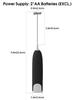 111 Stainless Steels Egg Frother, Mini Household Electric Egg Whisk Stick with Bracket High Speeds Milk Frother for Milk Egg