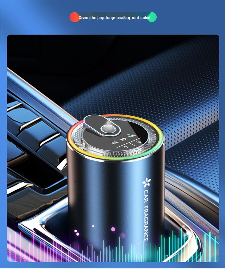 Starry Sky Dual-Use Car & Home Diffuser with Smart Perfume and Atmosphere Light