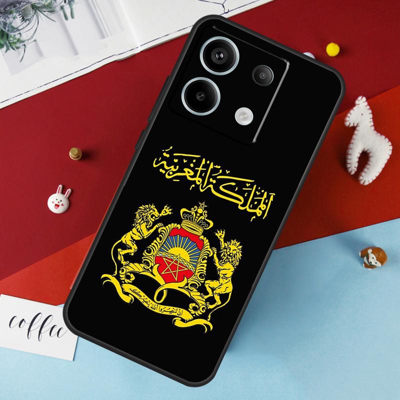 Morocco Maroc Moroccan Flag Case For Xiaomi Redmi Note 14 12 11 10 13 Pro 15 Pro Plus Redmi 15 14C 10C 12C 13C 15C Cover