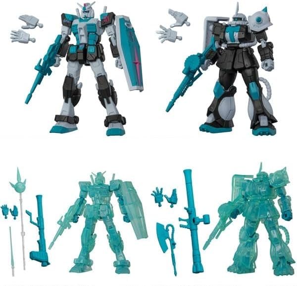 

Mobile Suit Gundam CAPSULE ACTION Miku color box ~Hatsune Ver.~ 4-piece