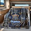 Birthday Wishes Rv Customize Your Name Blanket Cozy Soft Lightweight Allseason Multipurpose Blanket For Travel Camping Picnics Sofas Rvs Beds Living