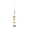 Fish Wind Bell Phone Strap Handmade Beaded Phone Charm Unique Fish Pendant Present for Stylish Women and Art Lovers