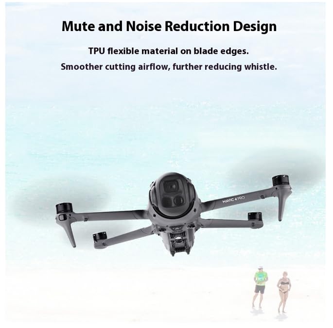 Low-Noise Propellers, Quick-Release Folding Propellers for DJI Mini 5 Pro, Accessories