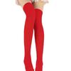 1Pair Women Sexy Over The Knee Socks Thigh High Stockings Acrylic Solid Color Thin Long Socks New for Girls