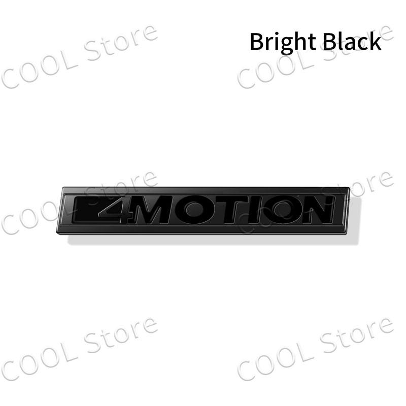 AABIP1 3D Car 4motion Emblem Logo Trim Front Hood Grille Badge Rear Trunk Sticker For VW Volkswagen Polo Golf Passat Jetta Accessories