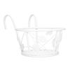 Hanging Flower Pot Rack Outdoor Plant Stand Railings Planter Containers Over The Rail Flower Pot