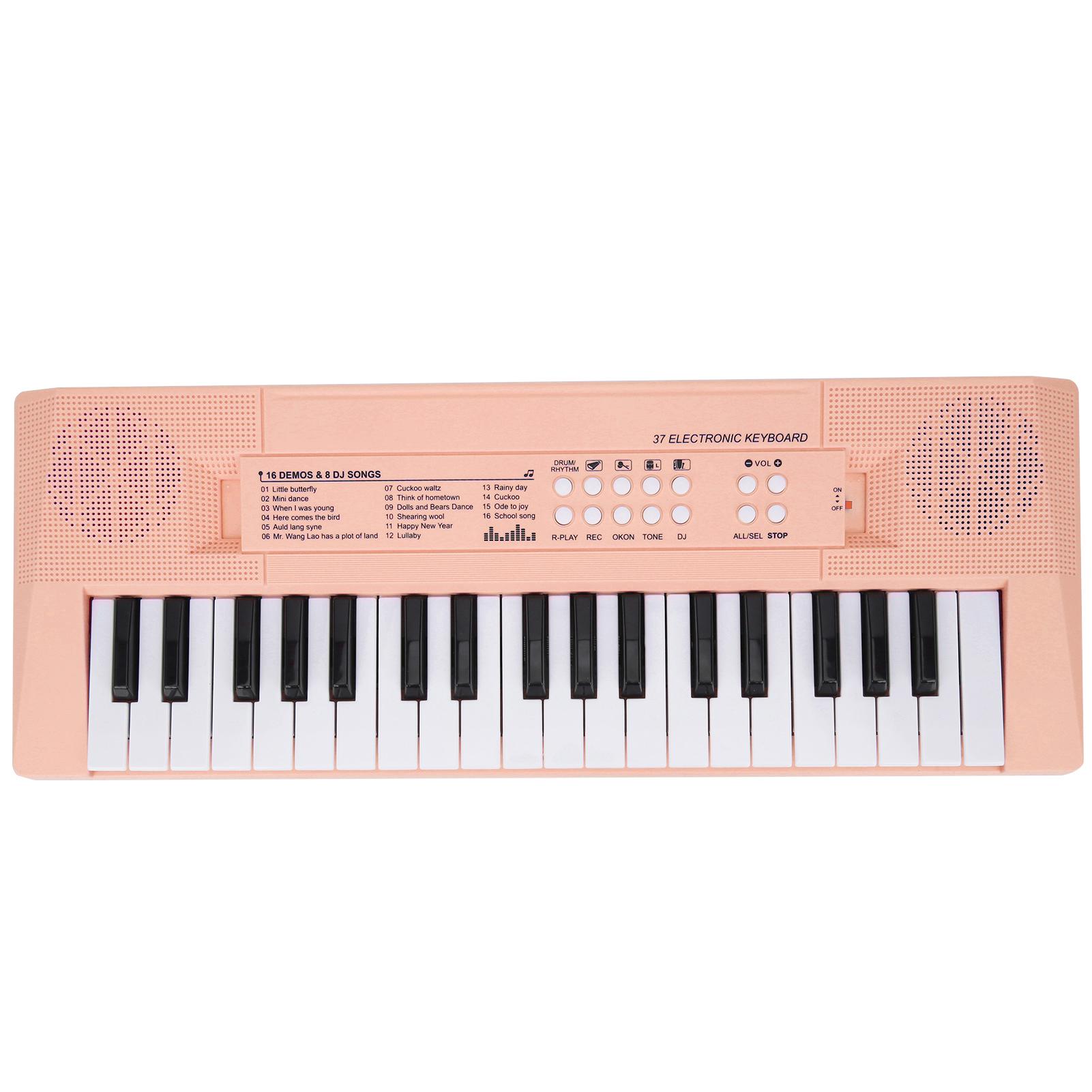 

BF‑3738 Musical Keyboard Electric Piano with 37 Keys for Begginers Education Instrument Pinkish