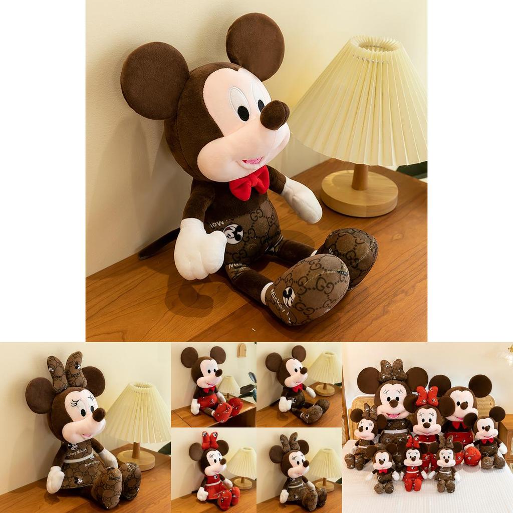 Mickey Minnie Retro Plush Toy For Collectors Gift Plush Doll For Kids And Adults