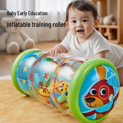 Aufblasbares Baby Krabbelroller Spielzeug mit Glocke, 0-1 Jahr, 6-8 Monate Laufen & Bildungsanleitung