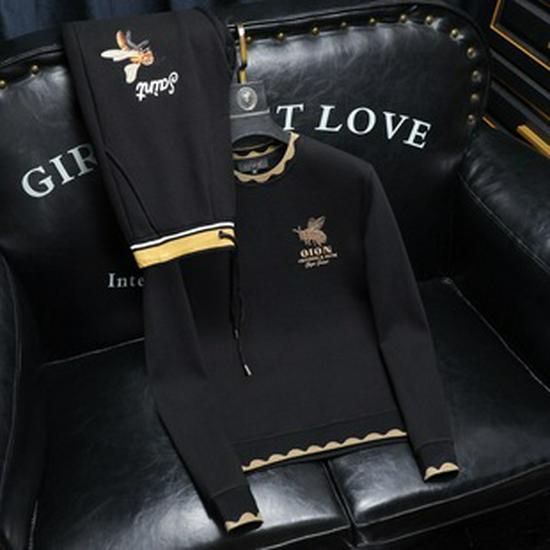 Men's Autumn Trend Print Baseball Jacket - Korean Style Casual Outerwear