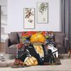 BLEACH Anime Ichigo  Blanket Quality Warm Soft  Throw Blanket Winter Picnic Couch Chair Sofa Bed Novelty Bedspread
