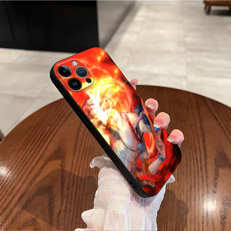 One Piece Cartoon Robin Zoron Case for iPhone 15 16 14 Plus XR 13 12 11 17 Pro Max 7 8 XS Max 17Air Black Soft Phone Cover