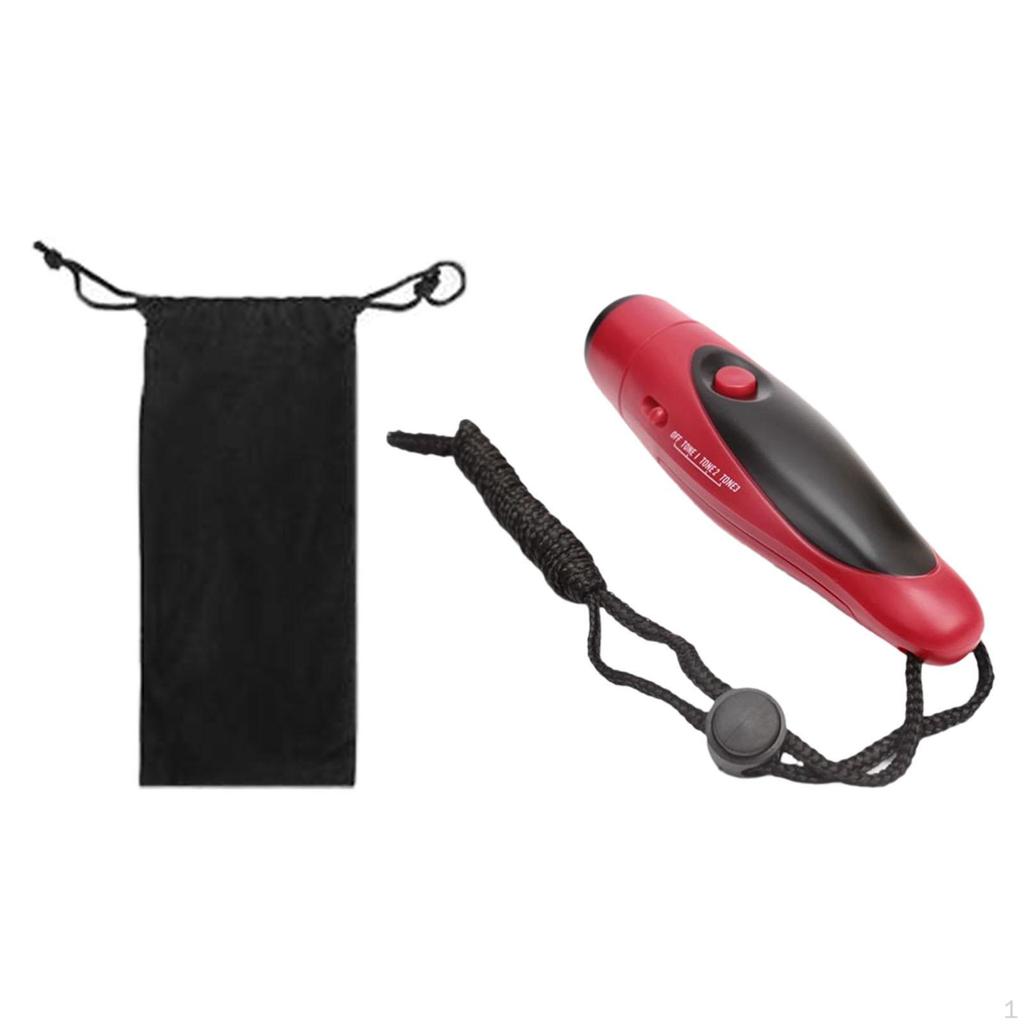 3 Tone Handheld Whistle with Lanyard for Emergency Situations