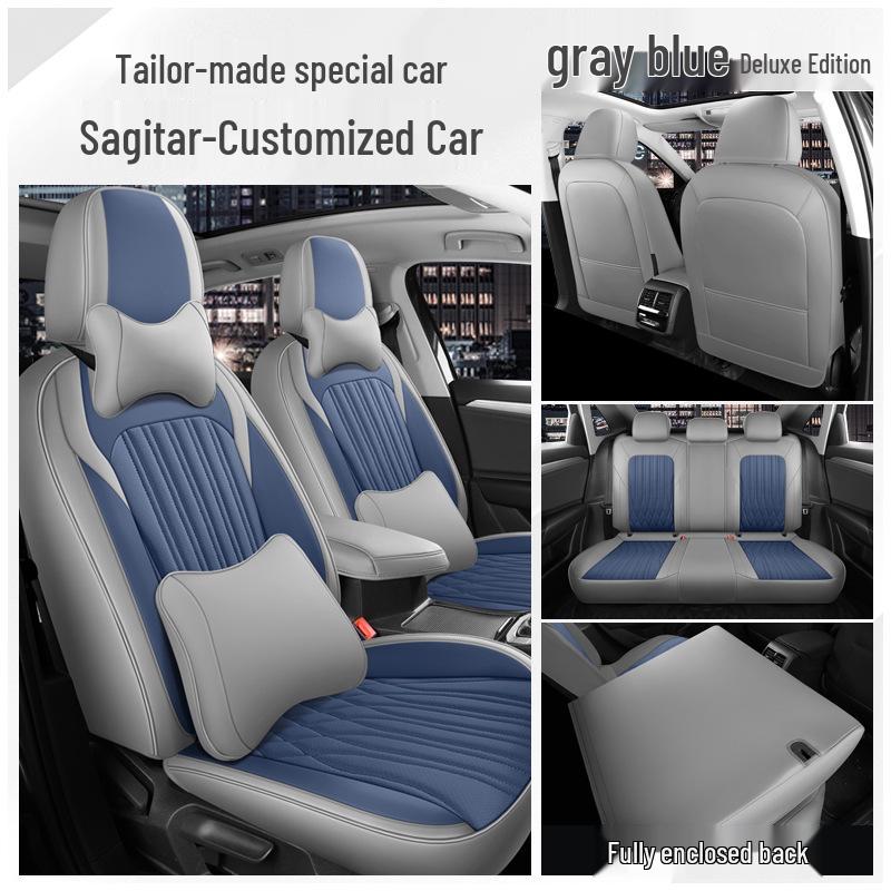 Universal Full Wrap Four Seasons Car Seat Cover for New Sagitar – Five-Seat Cushion