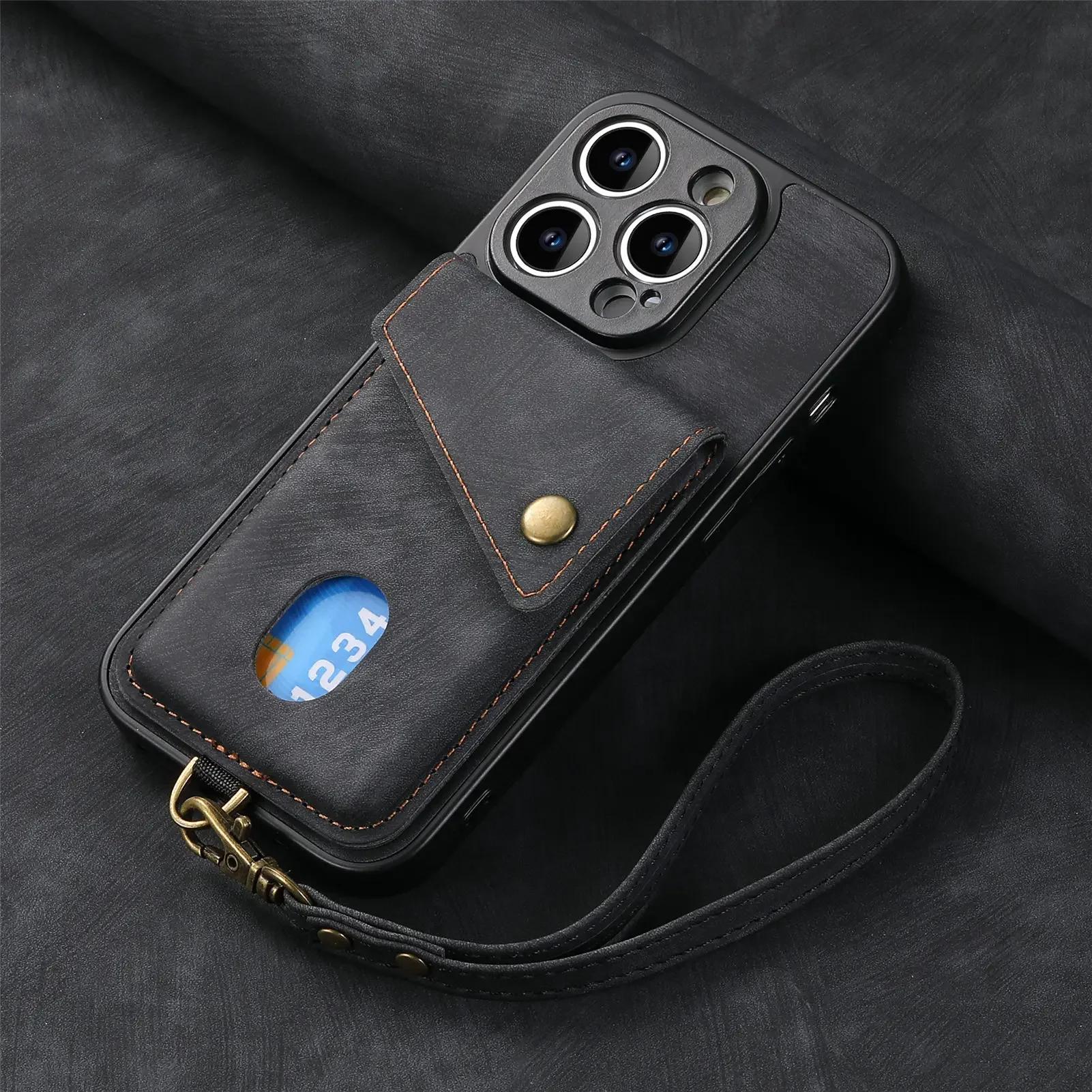 

Leather Case For Xiaomi 15T 13T 14T 12T 12X 11T 15 14 13 12 Mi 10T 11 Lite 5G NE 11X Pro 11i Wallet Card Slot Lanyard Cover Case Xiaomi Mi 10T 5G-Case & S чёрный