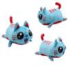 Gatto Blu Peluche Gravycatman Morbido E Delicato Sulla Pelle Regalo Per Bambini