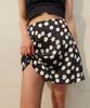 SCIONE 2020 Women's Skirt High-Waisted Satin Print Skirt European American Style Flower Sexy Skirt