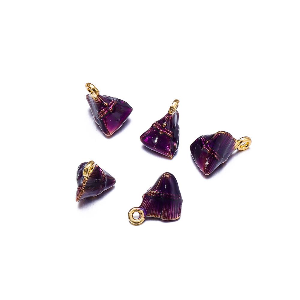 

Украшения ручной работы на Праздник Драконьих лодок: Сплав Подвеска Цзунцзы с Капельным Маслом с Плетеным Пятицветным Веревочным Браслетом и Ожерельем Set of 5