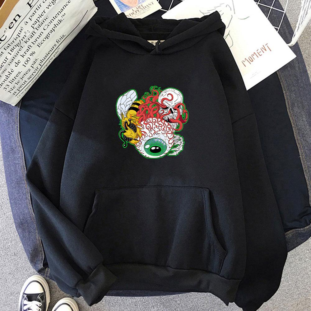 Terraria Estetisk Hettegenser Grafisk Trykk Komfortabel Genser Unisex Langermet Klær Enkelhet Spill Hettegenser