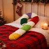 Candy Cane Pillow Plush Cushion Christmas Home Decor Colorful Throw Pillow For Kids Adults Sofa Couch Bed Living Room Bedroom