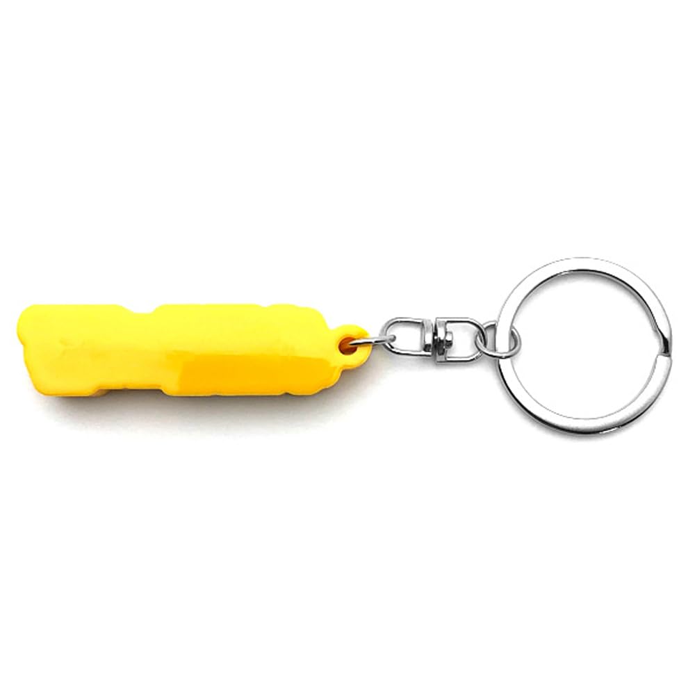 [SPEED ADDICT] Light truck big thick rubber key chain (light