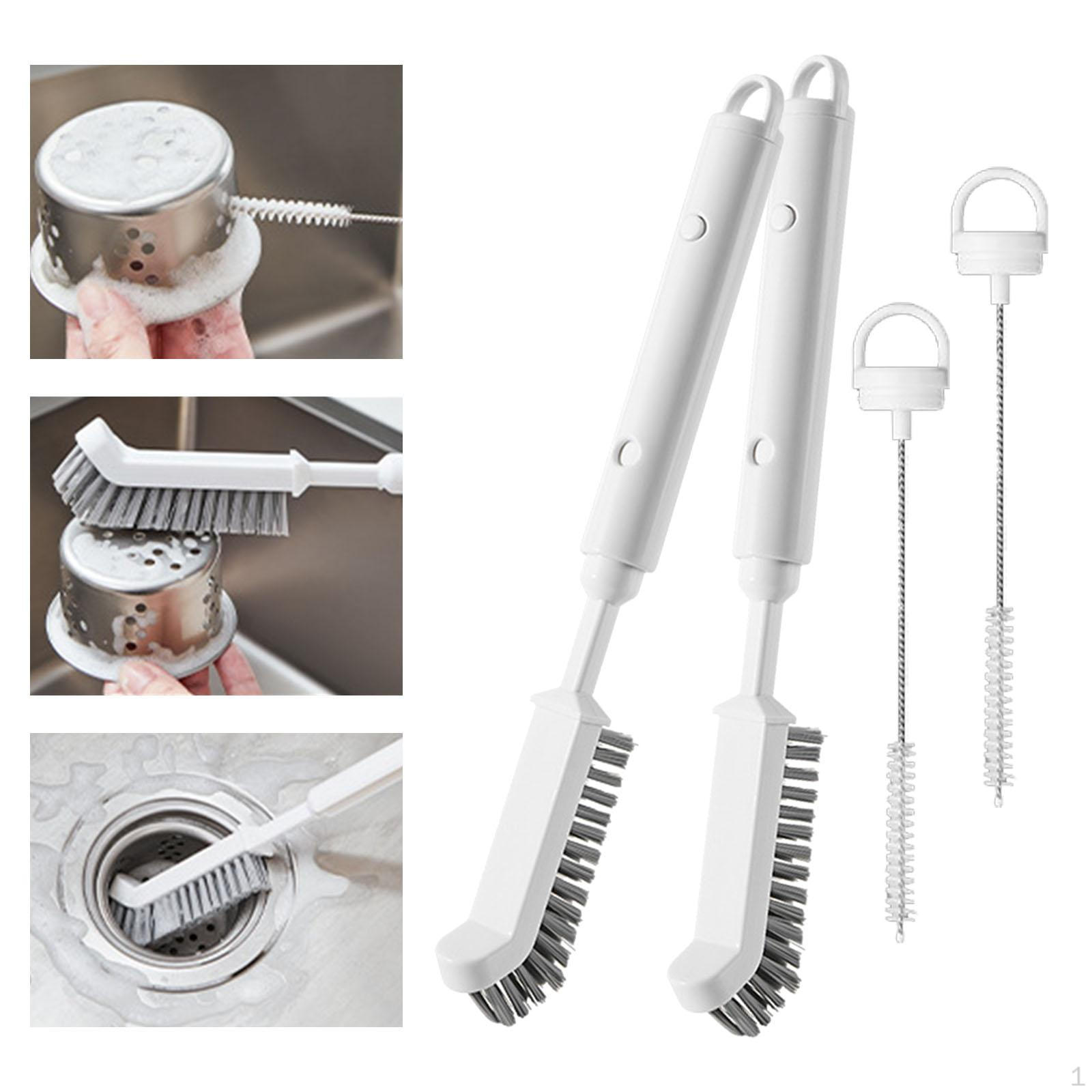

Crevice Cleaning Brush Edge Corner Grout Right Angle Handheld Groove