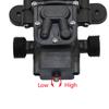 18mm 1/2" Male Thread DC 12V 60W Micro Diaphragm Water Pump With 12V-6A Adapter Garden Irrigation  Watering Self-Priming Booster