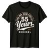 This Guy Is Officially 55 Unisexs TShirt 55th Birthday Vintage Style Gift For Him