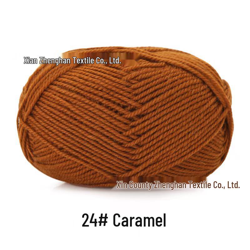 Snowy Velvet 3-Ply Medium Thick Yarn Kit: Knitting Needles, Scarf, Sweater, Baby Yarn, Crochet, DIY Material.