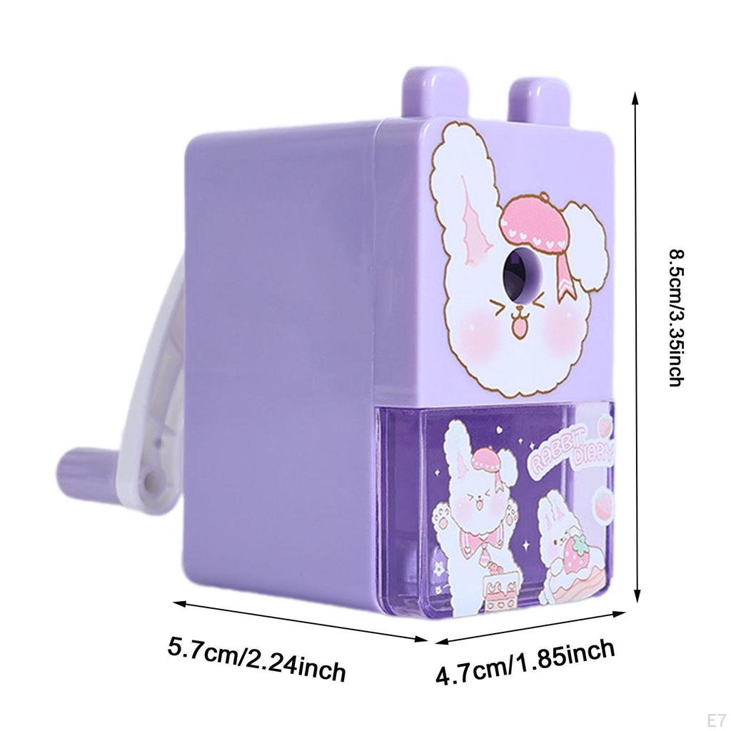 Hand Crank Pencil Sharpener for Kids and Artists