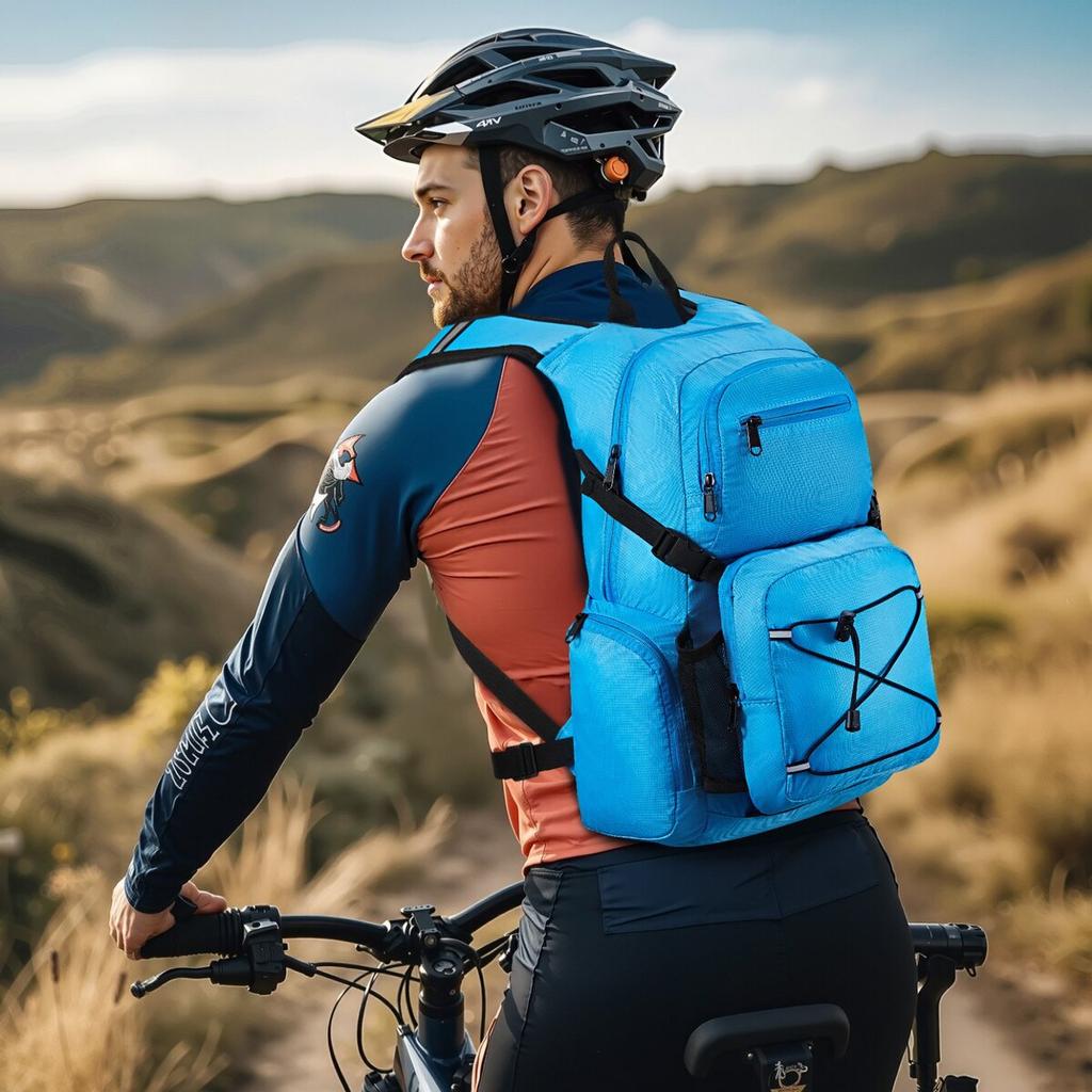 Hydration Pack Backpack 2L TPU Water Bladder Biking Hiking Running Camping