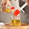Barbecue Oil Container Brush Leak Proof Liquid Condiment Seasoning Oil Sauce Cream Bottle with Brush Kitchen Cooking Tools