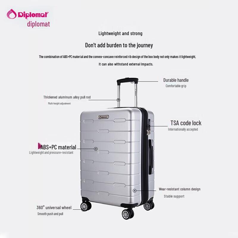 Diplomat TC-685T Expandable Hardside Luggage