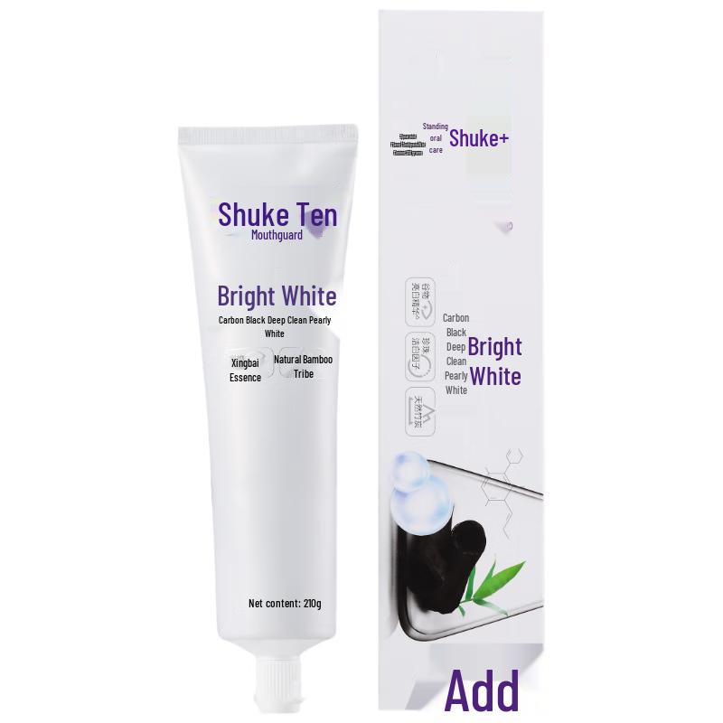 

Shuke Bamboo Charcoal & Pearl Whitening Toothpaste