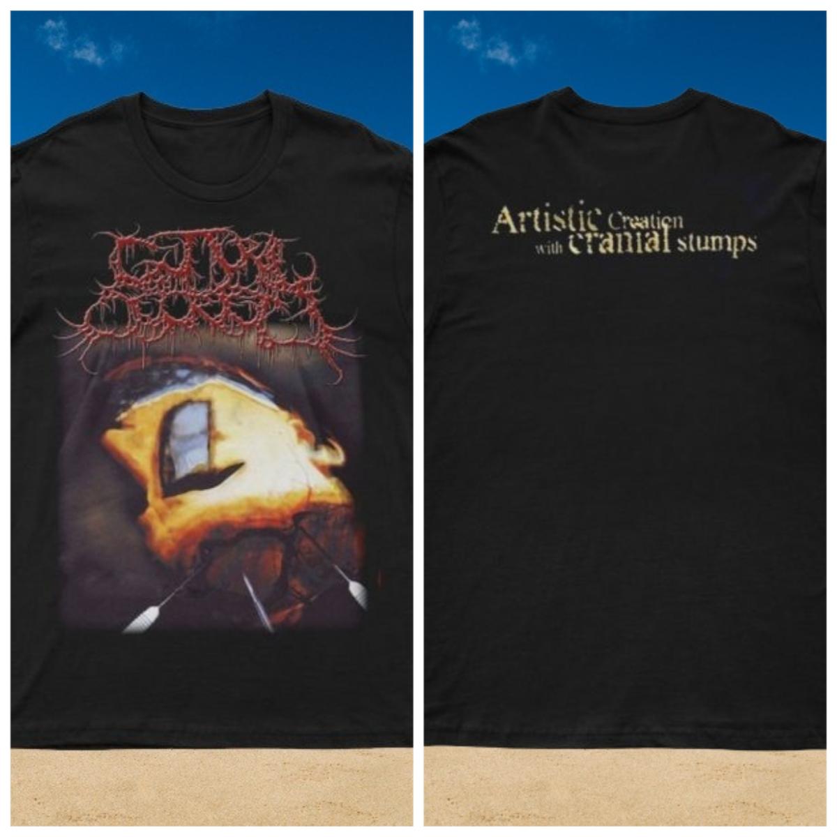

2025 New GUTTURAL SECRETE - Artistic Creation Print Unisex Street Fashion Trend Short Sleeved Pure Cotton Round Neck 4XL