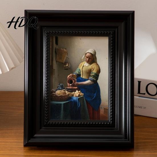 Modern Chinese Home Decor Retro Photo Frame Art Display Oriental Aesthetics Wall